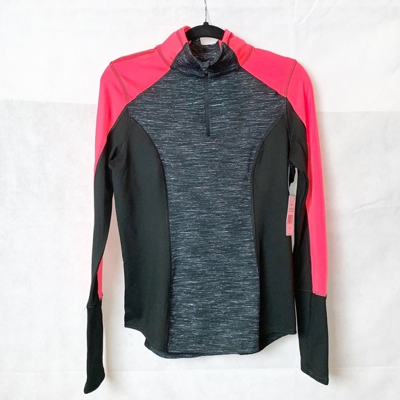 ACTIVE LIFE 90 Degree by Reflex 1/4 Zip Compression Top M - Picture 2 of 8